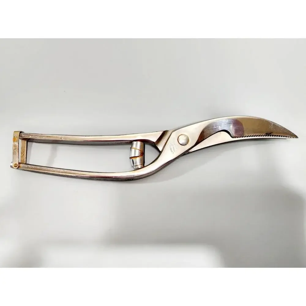 Vintage J. Kretzer Solingen Germany Serrated Stainless Steel Poultry Shears